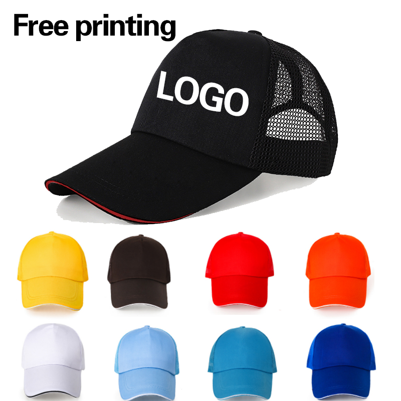 Outdoor Sports Accessories - Męskie Damskie Personalizowane Czapki Nadruk Logo