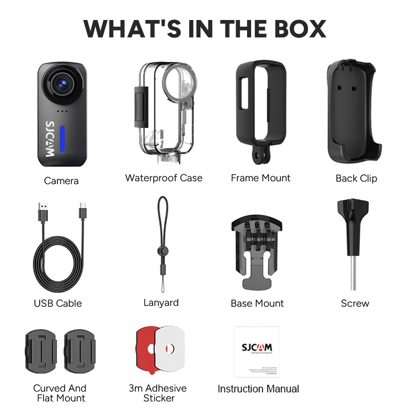 Outdoor Sport Usa - Kamera sportowa SJCAM C110+ 4K 30fps