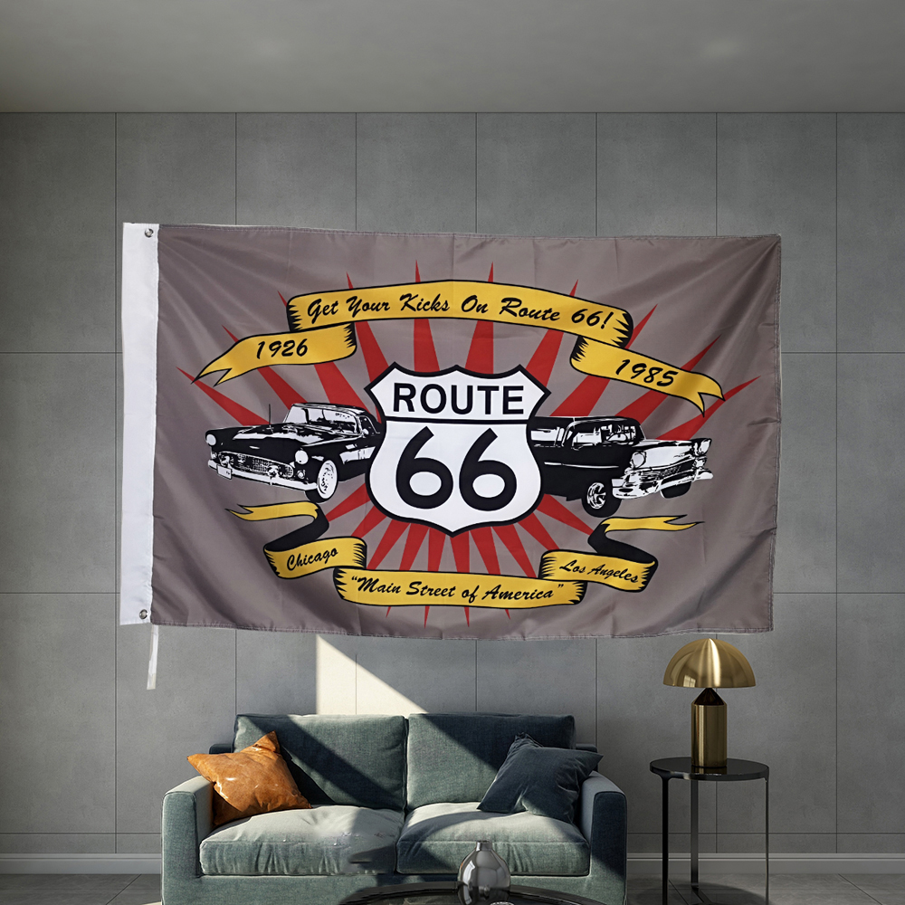 Outdoor Sport Usa - Route 66 Flaga USA Mother Road
