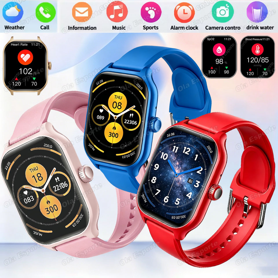Outdoor Sport News - Nowy Smartwatch Damski Męski z Funkcją