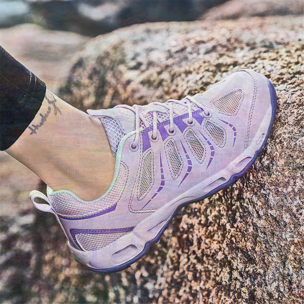 Outdoor Sport News - Sumer okrągła końcówka srebrne trampki buty