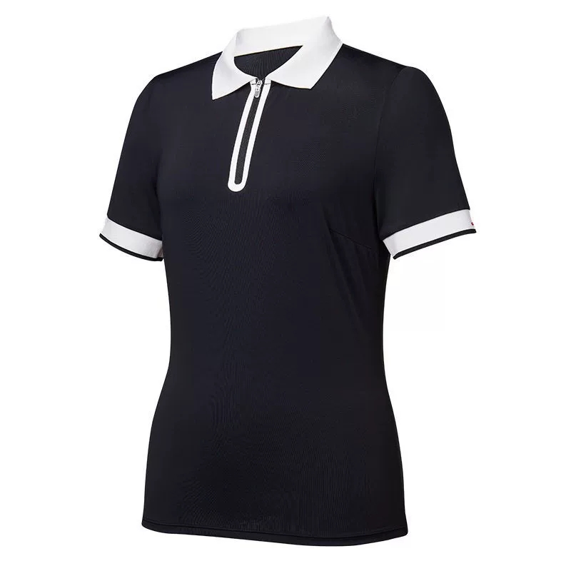 Polo Shirt Equestrian - Damska letnia koszulka polo z kołnierzykiem
