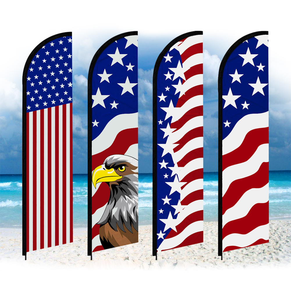Outdoor Sport Usa - Flaga z piór USA tylko bez