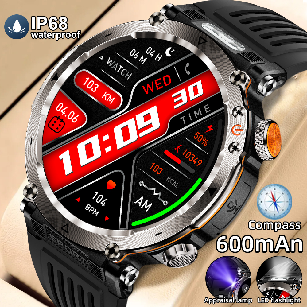 Outdoor Sport News - LIGE Nowy Zewnętrzny Smartwatch Męski z