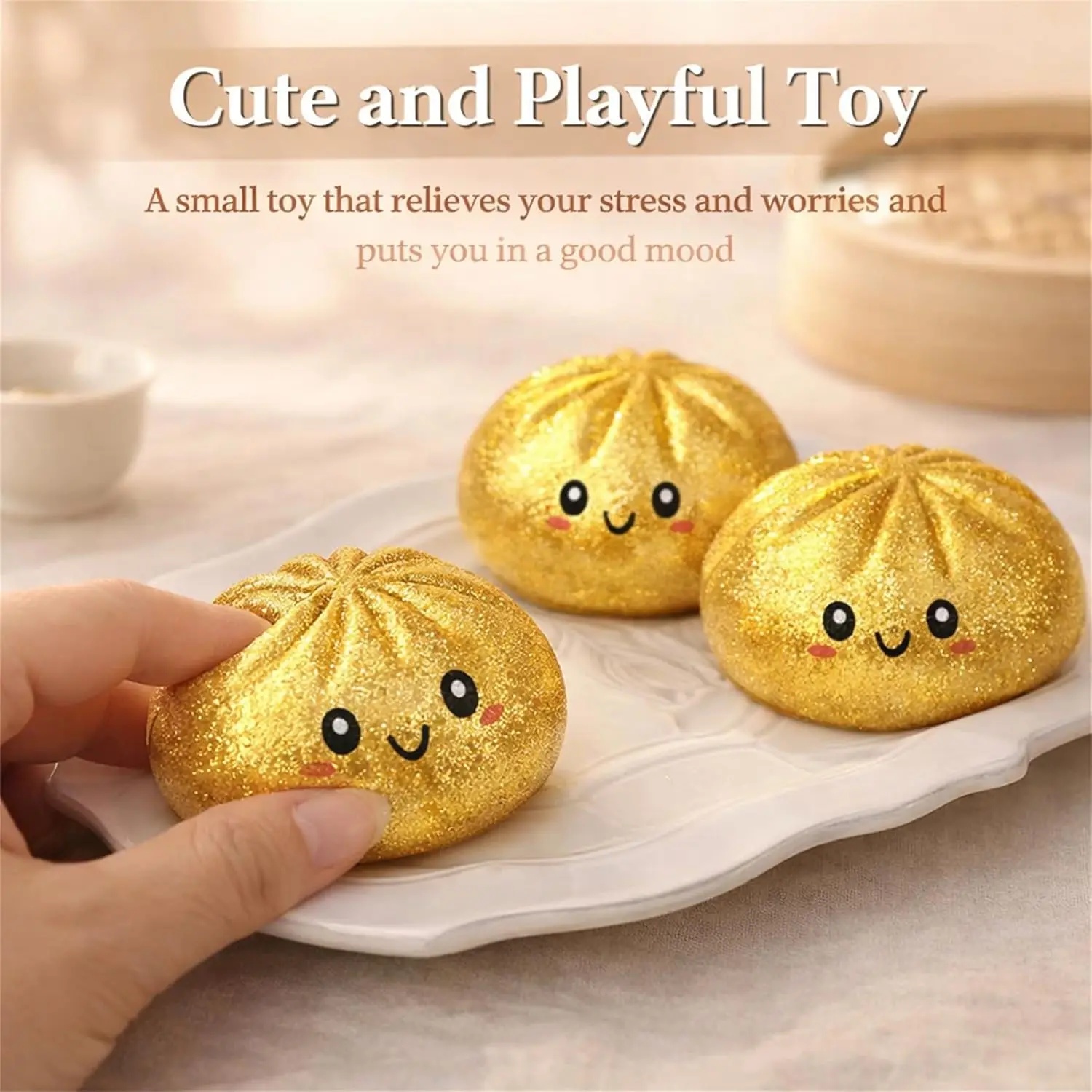Mini Brokatowy Dumpling Squish – Outdoor Sports Accessories recenzja i cena