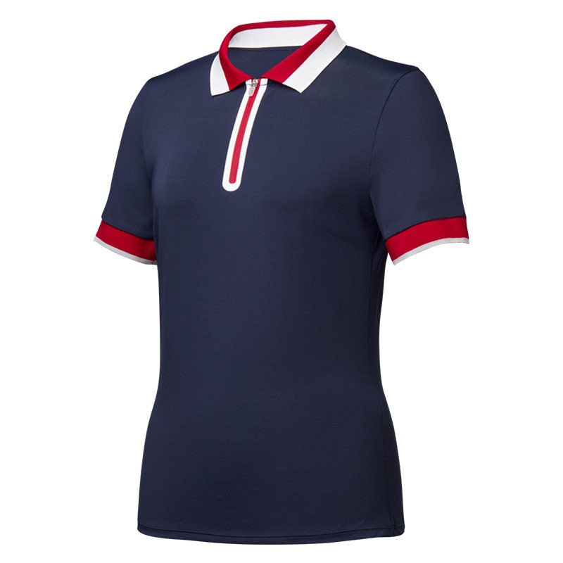 Damska letnia koszulka polo z  – Polo Shirt Equestrian recenzja i cena