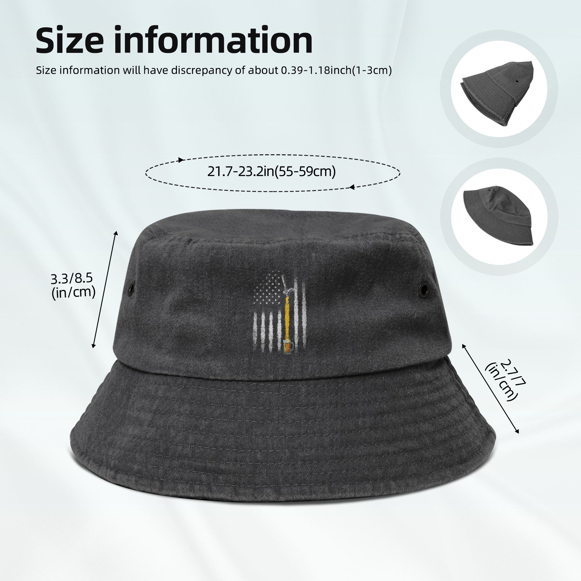 Kapelusz typu bucket hat z fla – Outdoor Sport Usa recenzja i cena