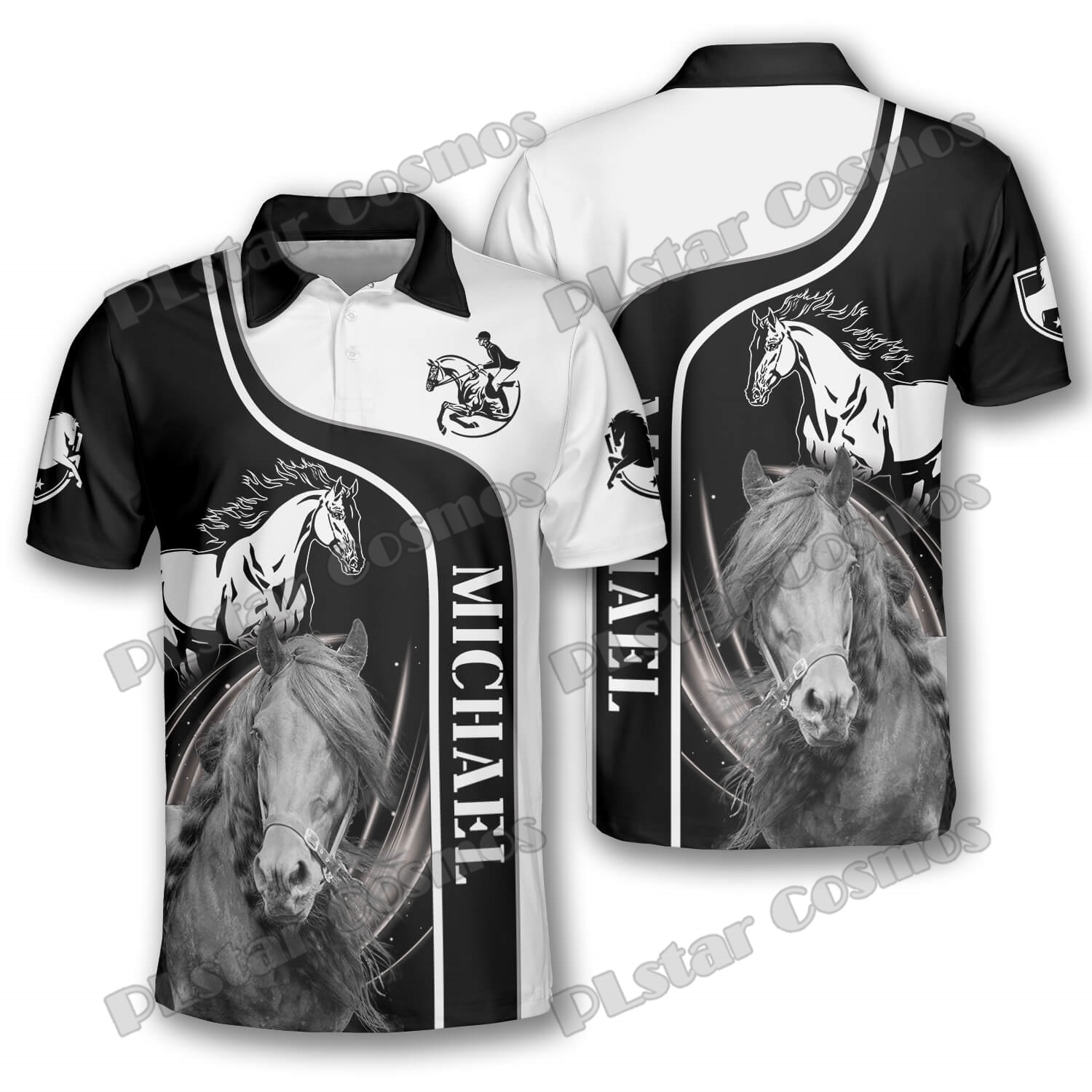 PLstar Cosmos Horse Racer Eque – Polo Shirt Equestrian recenzja i cena